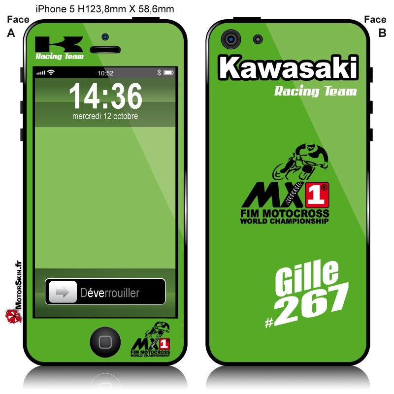 coque iphone 6 moto kawasaki