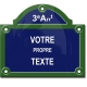 Sticker Plaque de Rue Paris