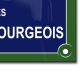 Sticker Plaque de Rue Paris