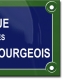 Sticker Plaque de Rue Paris