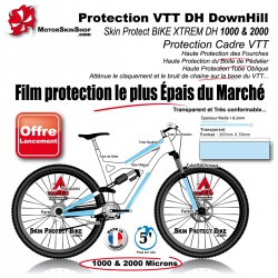 Film de Protection Boitier Pédalage VTT DownHill XTREM DH cadre VTT