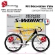 Sticker cadre S Works Tarmac 2015 replica Saxo Tinkoff