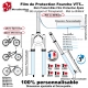 Film de Protection VTT + Fourche économique mat ou brillant