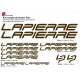 Sticker Lapierre Cadre Vélo 2014