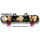 Sticker SnowBoard Smiley Emoticone personnalisable