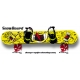 Sticker SnowBoard bouche hurlante Santa Cruz