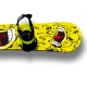 Sticker SnowBoard bouche hurlante Santa Cruz