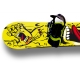 Sticker SnowBoard bouche hurlante Santa Cruz