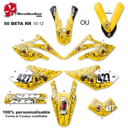 Kit déco 50 Beta RR 10-12 Santa Cruz perso 50cc a boite