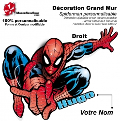 Décoration géante Spiderman Sticker