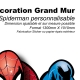 Décoration géant Spiderman