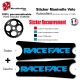 Sticker Manivelle Race Face personnalisable