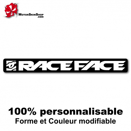 Sticker vélo Race Face Manivelle