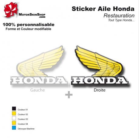 Sticker Honda aile Type Or