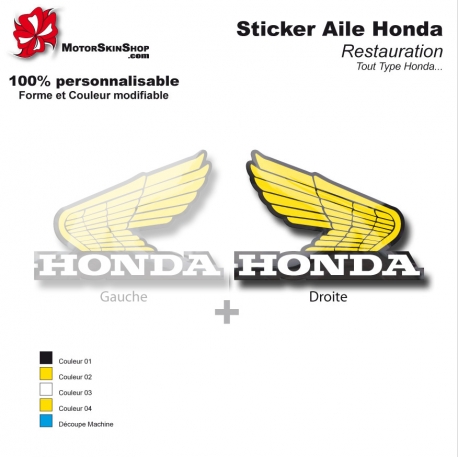 sticker Honda aile Type Or