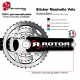 Sticker Manivelle Rotor Bike