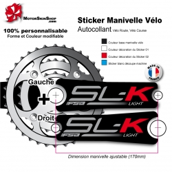 Sticker Manivelle FSA SLK