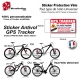 Sticker Antivol vélo universel GPS Tracker
