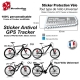 Sticker Puce Antivol vélo universel GPS Tracker couleur