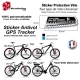 Sticker Puce Antivol vélo universel GPS Tracker couleur