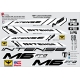 Sticker cadre Intense M6 FRO Taille XXl