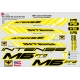 Sticker cadre Intense M6 FRO Taille XXl