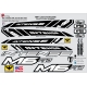 Sticker cadre Intense M6 FRO Taille XXl