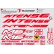 Sticker cadre Intense M6 FRO Logo Taille XXl