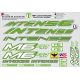 Sticker cadre Intense M6 FRO Logo Taille XXl