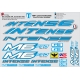 Sticker cadre Intense M6 FRO Logo Taille XXl