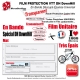 Film Protection VTT DH DownHill 1000 Microns en Bande Découpé