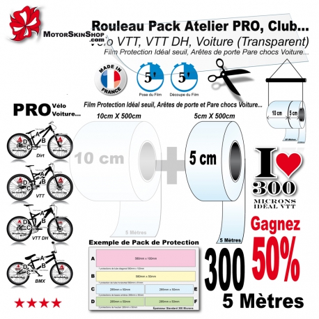 Pack Atelier PRO Film Protection VTT 300 Microns PRO