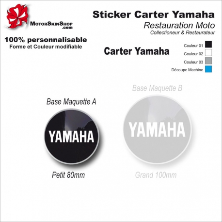 Sticker Carter Yamaha