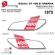 Sticker DT 400 B Yamaha 1975