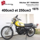 Sticker DT 400 B Yamaha 1975