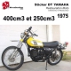 Sticker DT 250 Yamaha 1975