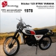 Sticker 125 DTMX Yamaha 1978