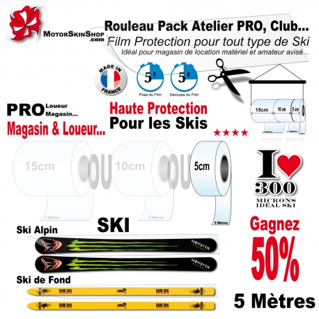 Film Protection PRO Ski 300 Microns Pack Atelier