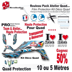 Rouleau Film Protection Quad Kit Déco PRO Pack Atelier Team course