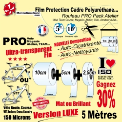 Rouleau Film Protection PRO cadre Polyuréthane Auto cicatrisant