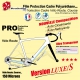 Film Protection cadre Vélo Route Polyuréthane Luxe S