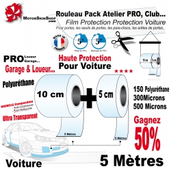 Rouleau Film Protection Voiture PRO Protection Pack Atelier 