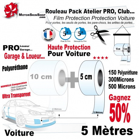 Rouleau Film Protection PRO Protection Voiture Pack Atelier 