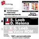 Sticker nominatif Pilote Rallye personnalisable Transparent