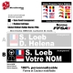 Sticker nominatif Pilote Rallye personnalisable Transparent