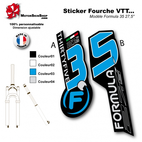 Sticker Fourche Formula 35 27,5"