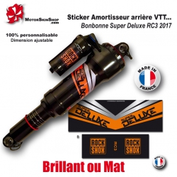 Sticker Amortisseur Bonbonne Super Deluxe RC3 2017