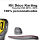 Kit déco Karting Tony Kart M6 Personnalisable McLaren