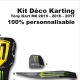 Kit déco Karting Tony Kart M6 Personnalisable Monster Energy
