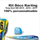 Kit déco Karting Tony Kart M6 Personnalisable Monster Energy Motorskin